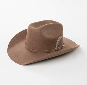 CLN021706 Nuevo <span class=keywords><strong>Sombrero</strong></span> <span class=keywords><strong>de</strong></span> <span class=keywords><strong>vaquero</strong></span> <span class=keywords><strong>de</strong></span> fieltro <span class=keywords><strong>de</strong></span> lana barato Plumas Ganadero Sombreros <span class=keywords><strong>de</strong></span> fieltro <span class=keywords><strong>de</strong></span> lana mexicana <span class=keywords><strong>Sombrero</strong></span> al por mayor <span class=keywords><strong>Vaquero</strong></span> - Product Image 5
