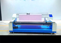 Machine automatique de bobinage de tissu de grand diamètre avec moteur et engrenage