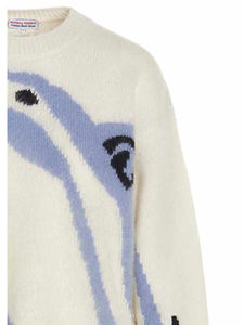 Nanteng 사용자 정의 로고 니트웨어 크루 넥 만화 알파카 울 소프트 남성 캐시미어 풀오버 스웨터 - Product Image 4