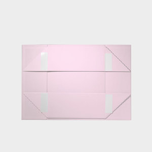 <span class=keywords><strong>Boîte</strong></span> cadeau magnétique personnalisée avec logo imprimé, grand format A4, rose bébé profond, avec couvercle <span class=keywords><strong>à</strong></span> fermeture magnétique - Product Image 4