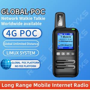 Walkkies Talkies 4G Walkie Talkie 5000Km Radio de dos vías Set inalámbrico al aire libre No para Zello Baofeng Uv 5R Quansheng - Product Image 3