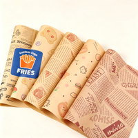 Kertas Roti Sandwich Hamburger Anti Minyak, Kertas Pembungkus Makanan, Kertas Parchment A4 A3, Harga Pabrik