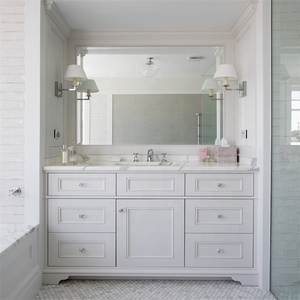 Sang trọng cao cấp tùy chỉnh phòng tắm Vanity rắn gỗ đặc biệt Shaker phong cách tùy chỉnh tủ cho phòng tắm - Product Image 6