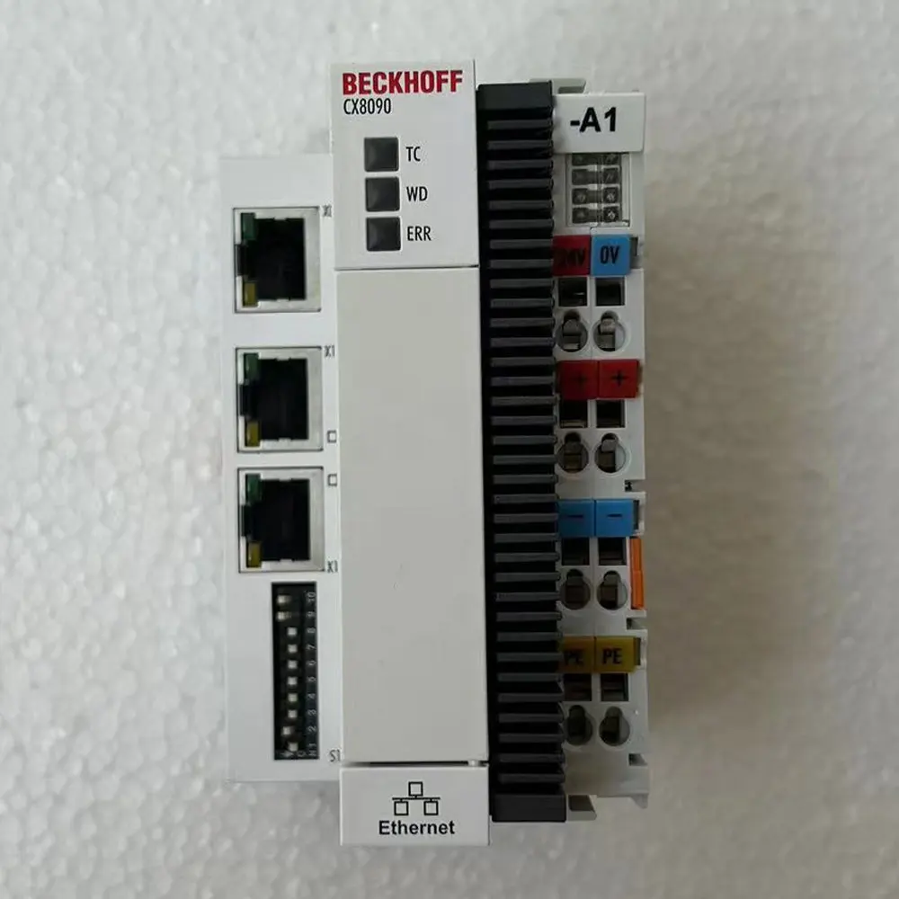 CX8090 controller ยี่ห้อใหม่ BECKHOFF โปรแกรม controller PLC คลังสินค้าสต็อก plc คอนโทรลเลอร์การเขียนโปรแกรม