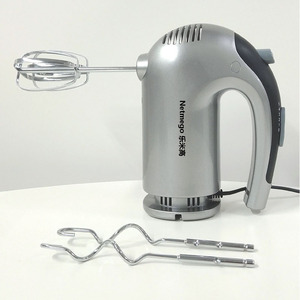 Netmego Hand Mixer Electric Egg Beater With Flat Beater Dough Hook Wire Whip Multi Speed Adjustable For Baking - Product Image 4