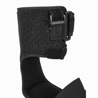 Ceinture extensible pour chute de pied améliorée Attelle de nuit réglable unisexe Attelle de cheville fixe Support de pied