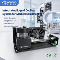 Kit de refroidissement liquide OCOCOO AC-160 avec pompe intégrée et radiateur de 160 mm, ventilateurs PWM silencieux pour refroidissement de puces LED haute puissance et lasers médicaux