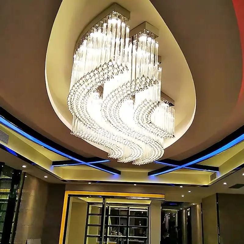 Luxo cristal lustre sala lâmpada lustres de cristal luzes interiores cristal pingentes de cristal para lustres