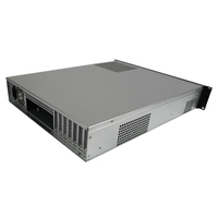 Casing Server Industrial Full ATX 550mm Rackmount Desktop 2U untuk Papan DAQ dan JBOD