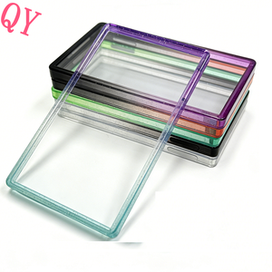 Q Y Junmei 35PT TPU+PC Card Slab Protector Case with Clear Back and Gradient Glitter Design for Sport Cards - Product Image 1