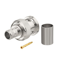 Connecteurs BNC pour caméras de vidéosurveillance, connecteur SDI mâle pour Mini Belden 1694A, connecteur vidéo RF RG6 coaxial