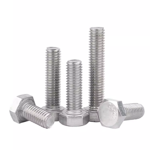 Tornillos hexagonales externos de rosca inversa de acero inoxidable 304, tornillos extendidos de rosca izquierda - Product Image 2