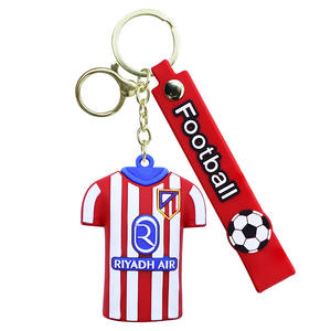 Porte-clés en forme de maillot de foot en PVC, idéal pour sacs d'école et pendentifs créatifs - Offre spéciale - Product Image 6