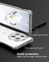 Coque de protection antichoc en TPU de luxe transparent pour OnePlus 12 coques de téléphone transparentes pour téléphones portables