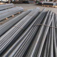 Varilla Corrugada de Acero para Construcción, Barra de Refuerzo Deformada HRB400 HRB500 10mm 12mm 16mm 20mm Sin Aleación Laminada en Caliente GB/T 1499.2