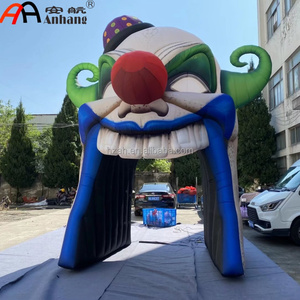 Arche gonflable géante en forme de tête de clown maléfique pour Halloween, fête à thème d'horreur, événement de <span class=keywords><strong>cirque</strong></span>, affichage publicitaire - Product Image 4