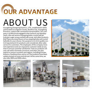 Fabbrica globale fornitore all'ingrosso 350ml tazza di frutto della passione bolla di latte Boba tè bevande bevande per il frullato bevanda Dessert - Product Image 5