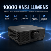 Projecteur laser 3LCD 10 000 lumens WUXGA avec entrée 4K 60Hz, HDBaseT, fusion de images et déplacement de l'objectif