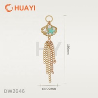 Pendentif de maillot de bain en acier inoxydable résistant à l'eau salée, avec décorations en forme de coquillages et de glands, à clipser pour soutien-gorge et bikini, pour le bricolage