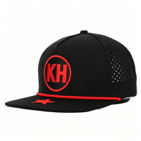 Cappellino da Baseball Premium con Ricamo 3D a Forma di K, Cappelli Snapback di Alta Qualità, Classico Sportivo con Blocchi di Colore e Visiera Curva