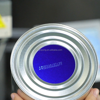 Machine de codage laser UV entièrement automatique machine d'étiquetage d'impression de logo de date pour pot alimentaire/bouteille en plastique/ligne de scellage de boîte de conserve