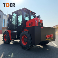 TDER Chariot élévateur tout-terrain diesel 3,5 tonnes 3500 kg 4x4