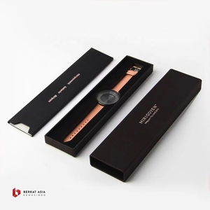 Modern <b>Black</b> Sliding <b>Gift</b> <b>Box</b> for Watches and Accessories with Sophisticated Design - Product Image 1