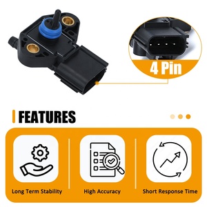 Sensor de presión de inyector de combustible, carril para Ford Escape, Explorer, Focus, Maverick, Mustang, 2005, 2008, <span class=keywords><strong>2007</strong></span>, <span class=keywords><strong>Crown</strong></span>, <span class=keywords><strong>Victoria</strong></span>, 3F2E9G756AD - Product Image 2