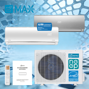 Energy Efficient Aircon Quiet Wall Mounted <b>Mini</b> Split Heating and Cooling Fast Cool <b>Air</b> Flow Suitable <b>Conditioner</b> 9000-36000 BTU - Product Image 1