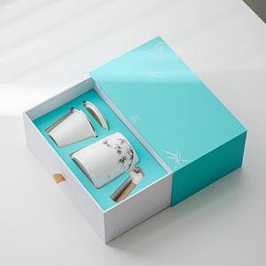 <span class=keywords><strong>Tasse</strong></span> de bureau en céramique de jade Yangzhi, motif bambou Ruyi, pour le voyage d'affaires, service à thé ou cadeaux souvenirs, <span class=keywords><strong>tasse</strong></span> en porcelaine, <span class=keywords><strong>tasse</strong></span> à thé en céramique - Product Image 2