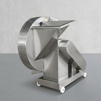 Mesin Pengiris/Penggiling Daging Beku Semi-Otomatis HUAGANG BR-950, Ketebalan Dapat Diatur, Bahan Stainless Steel, Untuk Restoran