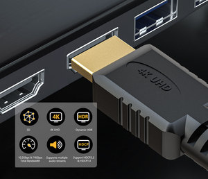 Nhà máy nóng bán 4K 60Hz cho HDMI cho cáp HDMI 1080p cho cáp HDMI cho rạp hát tại nhà đa phương tiện <span class=keywords><strong>DVD</strong></span> HDTV Màn hình <span class=keywords><strong>DVD</strong></span> <span class=keywords><strong>Player</strong></span> - Product Image 4