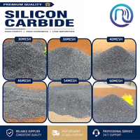 Carbure de silicium (SiC) de haute pureté, granulométrie personnalisable, grain abrasif, sable de carborundum pour le meulage, le sablage et le polissage