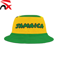 Chapeau Bob Drapeau Jamaïcain Tendance Unisexe – Idéal pour l'Été, la Plage et les Activités de Plein Air