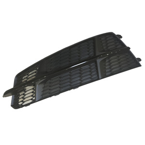 Audi A6 16-18 Fog <b>Light</b> <b>Cover</b> 4G0807647B/4G0807648B Black Plastic Left Right Side Trim - Product Image 1