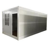 Chambre pliable 20 pieds maisons préfabriquées pliables, 3 chambres Mobile pliable Chine maison en conteneur pliant, maisons en conteneur pliable