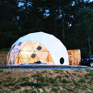 Carpa Domo Glamping de PVC de Doble Capa con Estructura Reforzada de Aleación de Aluminio, Construcción Duradera, Carpa para Grandes Eventos y Hoteles - Product Image 2