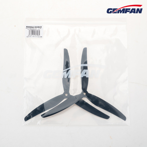GEMFAN Drone FPV 8046, baling-baling nilon serat kaca <span class=keywords><strong>3</strong></span> bilah, <span class=keywords><strong>2</strong></span> pasang 8 inci CW CCW untuk Drone Multirotor muatan - Product Image 6
