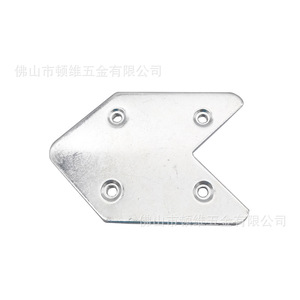 Supports d'angle en aluminium Autonomy 73x38,5 mm, épaisseur 2,5 mm, pour portes, fenêtres, accessoires de quincaillerie de décoration intérieure - Product Image 4
