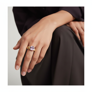 Anillo de Piedras Preciosas Charlotte de Puffy Fashion Power Necklaces - Product Image 1