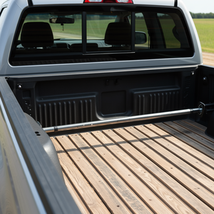 Barra Ajustable Reforzada para Caja de Camioneta de DB Wholesale, Estabilizador de Acero para Control de Carga, Rango de 40'' a 73'', Capacidad de 220 Libras - Product Image 2