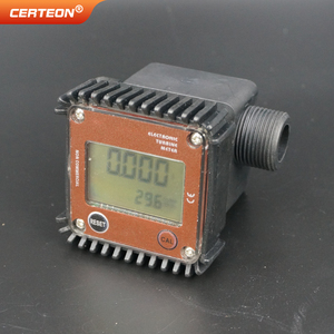 Débitmètre Numérique de Carburant PPS Compact ±1% Précision Alimenté par Batterie Turbine Filetée K24 Débitmètre - Product Image 3