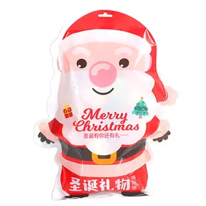 Christmas Marshmallow Bagged 250g Cute Cartoon Cylindrical Shape Gummy Activity Gift Marshmallows For Children