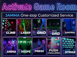 Super Grid Jumping Parque de atracciones Activar <span class=keywords><strong>juego</strong></span> LED Dance Floor juegos interactivos para niños y adultos - Product Image 5