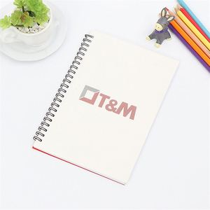 Libreta Espiral Personalizada con Tapa de Papel Suave, Diseño Gratuito, Formato A5, con Color y Logotipo Personalizados para Regalos y Eventos Promocionales - Product Image 4