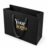 Sac de shopping en papier imprimé avec poignée, vente en gros, emballage cadeau de luxe pour les marques de mode de détail