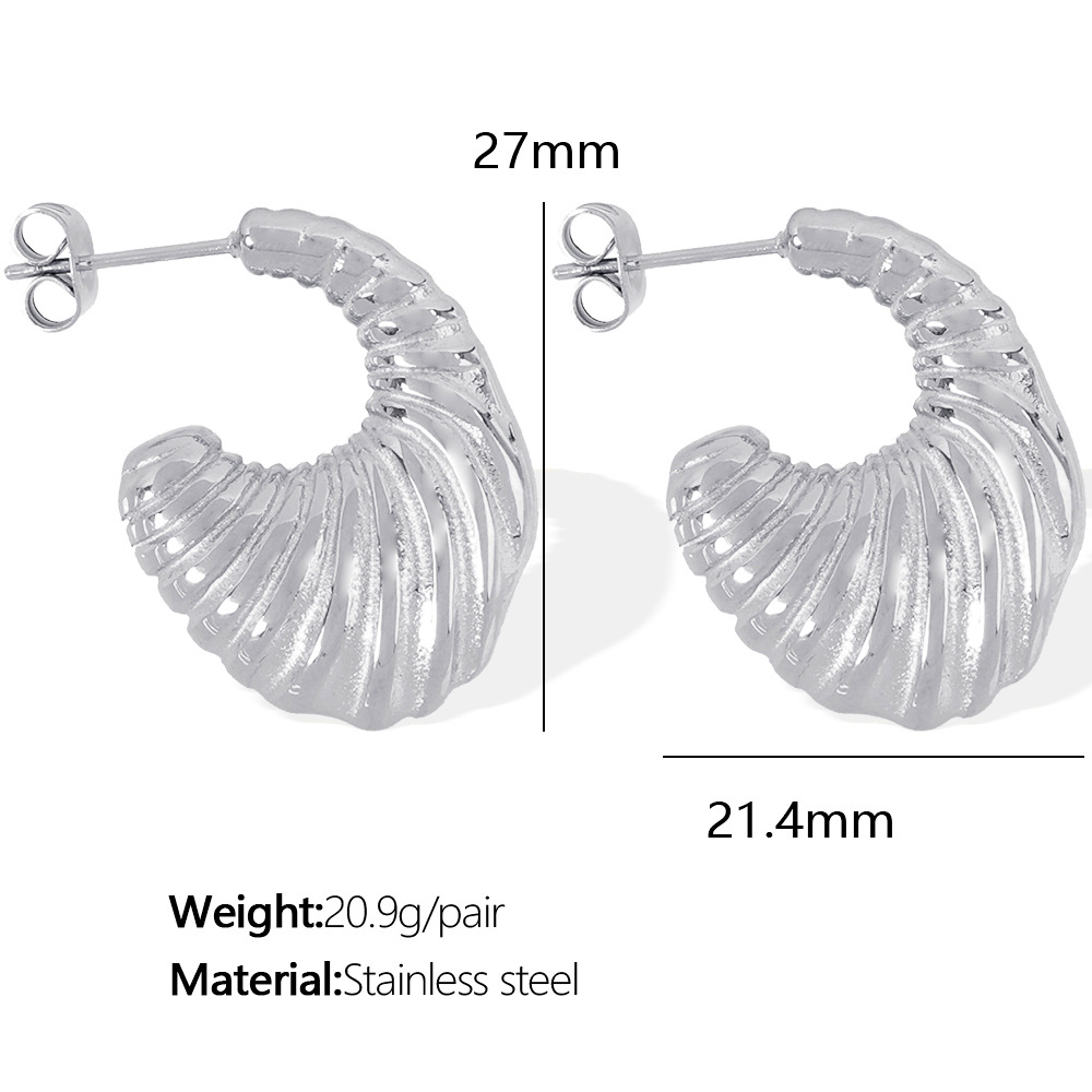 ต่างหูเงิน EH405