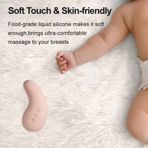 Verwarmde Elektrische Borstmassager Voor Borstvoeding Borstvoeding Met Opwarmingsfunctie - Product Image 5
