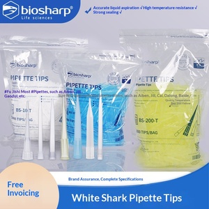 <span class=keywords><strong>Puntas</strong></span> de Pipeta Biosharp White Shark, 10ul <span class=keywords><strong>Blancas</strong></span>, 200ul Amarillas, 1000ul/1250ul Azules, con Modelo Dragon BS-10 BS-200-T, Empaquetado en Bolsa - Product Image 2