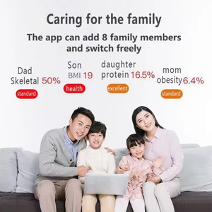 Ai Smartphone App-Báscula de peso <span class=keywords><strong>digital</strong></span> conectada Retroiluminación Pesaje constante para Bluetooth USB Grasa corporal Médico Salud Dieta - Product Image 6